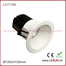 Nouveau produit 12W LED Encastré Downlight avec la couleur blanche LC7716D